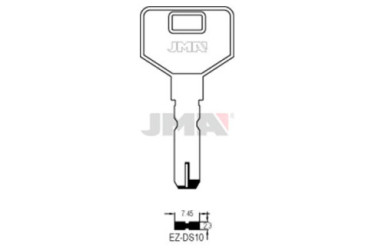 LLAVE DE ALPACA (SEGURIDAD) EZ-DS10PA