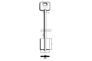 LLAVE DE GORJA (LATON) CI-4G