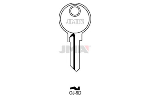 LLAVIN DE ACERO (GRUPO B) OJ-9D  118342