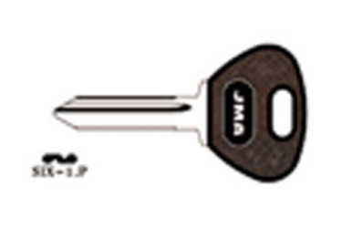 LLAVIN ACERO CAB. P.NEGRO SIX-1.P  121223