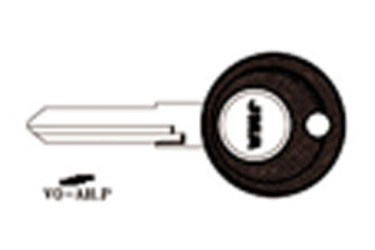 LLAVIN ACERO CAB. P.NEGRO VO-AH.P  121278
