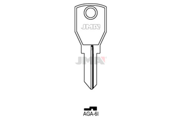 LLAVIN DE ACERO (GRUPO B) AGA-6I  118160