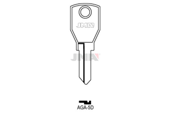 LLAVIN DE ACERO (GRUPO B) AGA-5D  118157