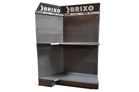 EXPOSITOR MARCAS PROPIAS ESQUINERO BRIXO  801200