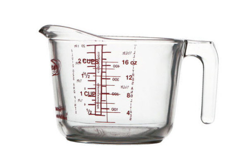 JARRA MEDIDORA CRISTAL ARCUISINE ARC 1 L