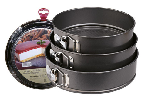 MOLDE DESMONTABLE SET 3. 22-24-26 LIFESTYLE 3760 JUEGO DE 3