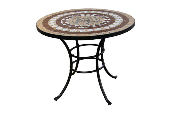 ALHAMBRA: MESA REDONDA CERAMICA 92 X H74 GRANDE  800390