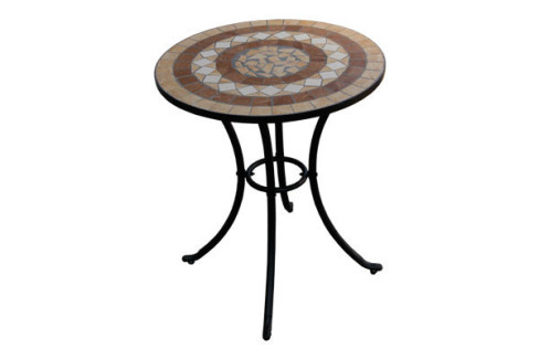 ALHAMBRA: MESA REDONDA CERAMICA 60 X H70 PEQUEÑA  800391
