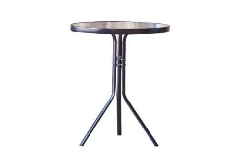 PANAMA: MESA REDONDA ACERO 60 X H70  900155