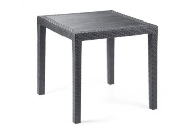 MESA KING CUADRADA 79X79XH72 ANTRACITA