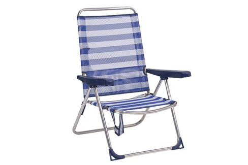 SILLA PLAYA ALTA AL. R.BAJO S/PATA 672ALF56 RAYAS ALCO