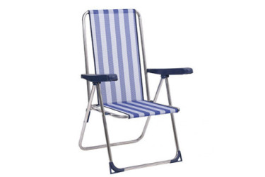 SILLA HAMACA 367ALF ALUMINIO ALCO RAYAS