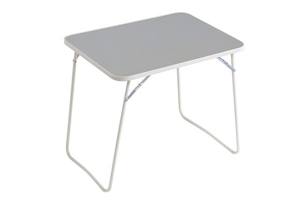 MESA 80X60 PATA ACERO TABLERO GRIS 125B ALCO