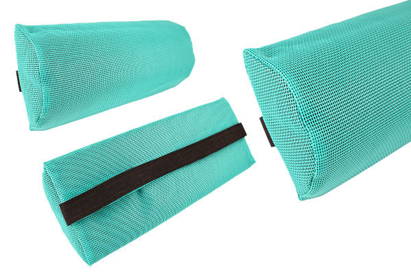 CABECERO 606 FIBRELINE BOLSILLO AZUL LISO