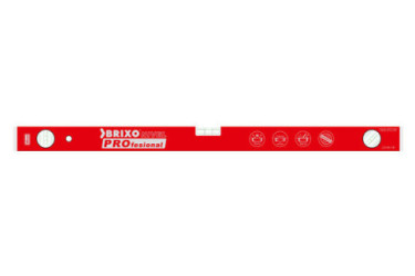 NIVEL TUBULAR BRIXO ALUMINIO 3 BURBUJAS 50 CM
